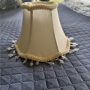 Total of 6 chandelier shades (shades only )